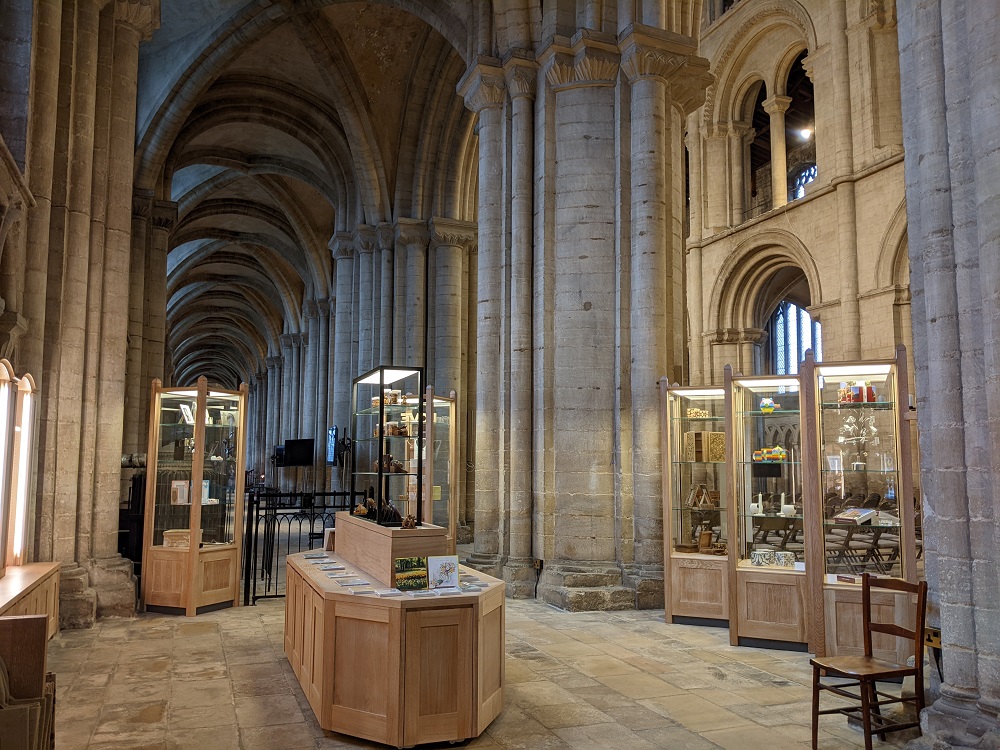 View of Old Scarlett's Emporium, Peterborough Cathedral